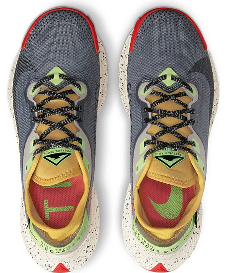 Кроссовки мужские Nike Pegasus Trail 2 GTX Smoke Grey/Black-Bucktan-College Grey - Фото 6 большая