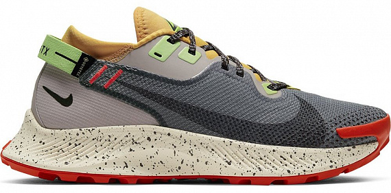 Кроссовки мужские Nike Pegasus Trail 2 GTX Smoke Grey/Black-Bucktan-College Grey - Фото 1 большая