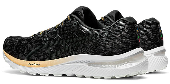 Кроссовки мужские ASICS Gel-Cumulus 22 Black/Graphite Grey - Фото 6 большая