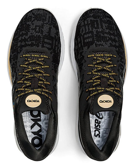 Кроссовки мужские ASICS Gt-2000 8 Black/Graphite Grey - Фото 3 большая