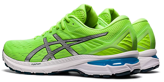 Кроссовки мужские ASICS GT-2000 9 Hazard Green/Pure Silver - Фото 7 большая