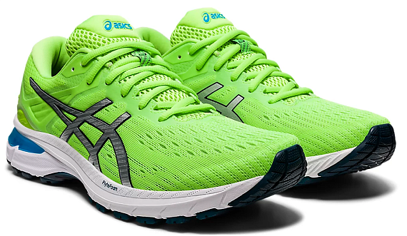 Кроссовки мужские ASICS GT-2000 9 Hazard Green/Pure Silver - Фото 8 большая