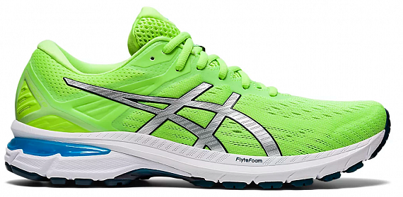 Кроссовки мужские ASICS GT-2000 9 Hazard Green/Pure Silver - Фото 1 большая