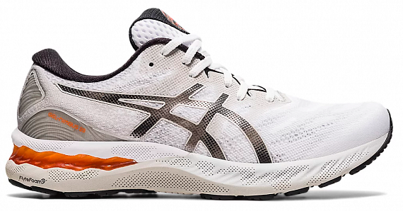 Asics nimbus 23 white clearance