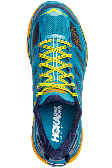 Кроссовки мужские Hoka Mafate Speed 2 Caribbean Sea/Autumn Glory - Фото 5 большая