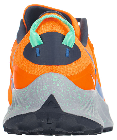 Кроссовки мужские Nike Pegasus Trail 3 Total Orange/Wolf Grey/Obsidian/Signal Blue - Фото 3 большая
