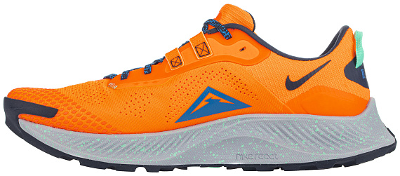Кроссовки мужские Nike Pegasus Trail 3 Total Orange/Wolf Grey/Obsidian/Signal Blue - Фото 5 большая