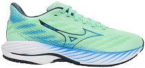 Кроссовки мужские Mizuno Wave Rider 28 Neo Mint/Frontier Blue/Vintage