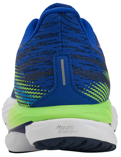 Кроссовки мужские Mizuno Wave Inspire 21 Reflex Blue C/White/GreenGecko - Фото 2 большая