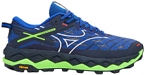 Кроссовки мужские Mizuno Wave Mujin 10 ReflexBlueC/White/GreenGecko