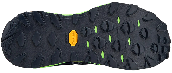 Кроссовки мужские Mizuno Wave Mujin 10 ReflexBlueC/White/GreenGecko - Фото 4 большая