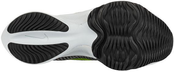 Кроссовки мужские Nike Air Zoom Tempo Next% Particle Grey/Dark Grey/Wild Berry/Volt - Фото 4 большая