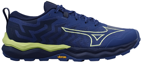 Кроссовки мужские Mizuno Wave Daichi 8 Navy Peony/Sharp Green/Dress B - Фото 1 большая