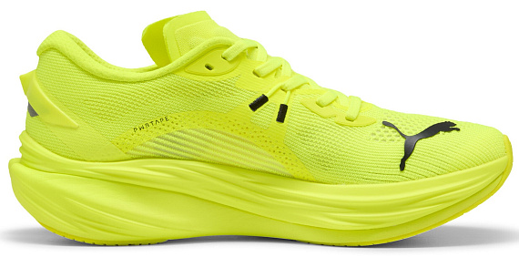 Кроссовки мужские Puma Deviate Nitro 3 Yellow Alert/Black - Фото 6 большая