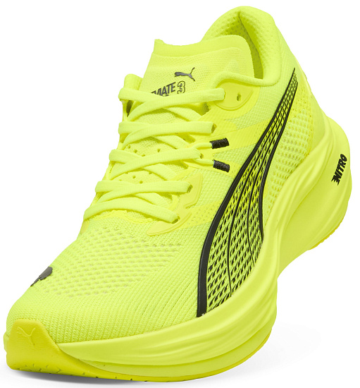 Кроссовки мужские Puma Deviate Nitro 3 Yellow Alert/Black - Фото 7 большая