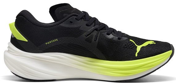 Кроссовки мужские Puma Deviate Nitro 3 Black/Yellow Alert - Фото 6 большая