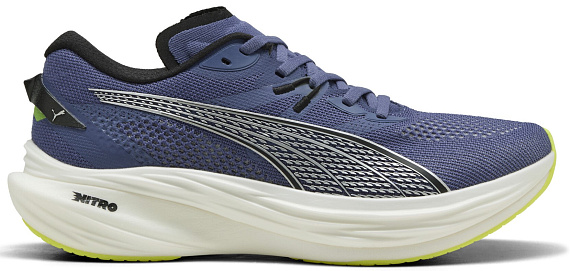 Кроссовки мужские Puma Deviate Nitro 3 Blue Crystal/Black - Фото 1 большая