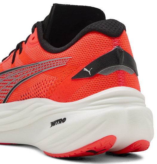 Кроссовки мужские Puma Deviate Nitro 3 Glowing Red/Black - Фото 3 большая