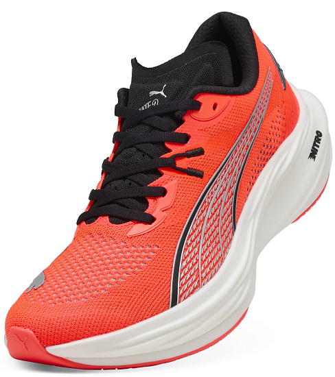 Кроссовки мужские Puma Deviate Nitro 3 Glowing Red/Black - Фото 7 большая