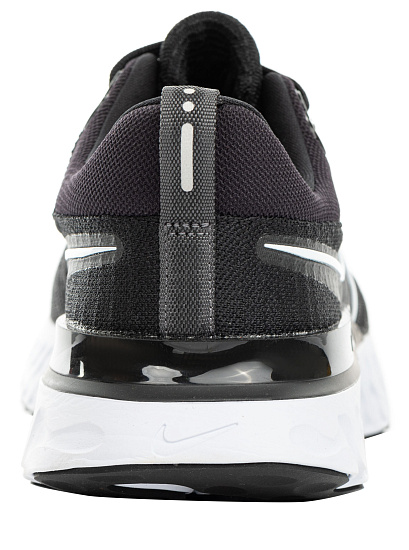 Кроссовки мужские Nike React Infinity Run Flyknit 2 Black/White/White - Фото 3 большая