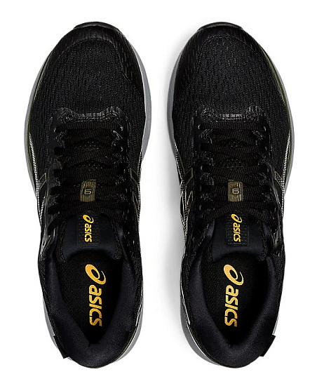 Кроссовки мужские ASICS GT-1000 9 GTX Black/Smog Green - Фото 3 большая