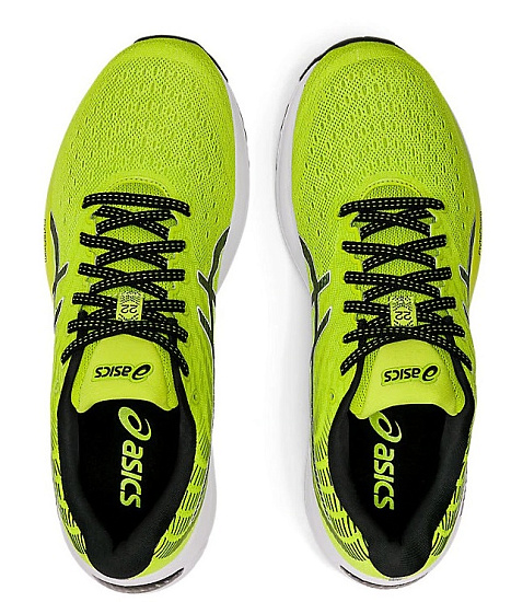 Кроссовки мужские ASICS Gel-Cumulus 22 Lime Zest/Black - Фото 3 большая