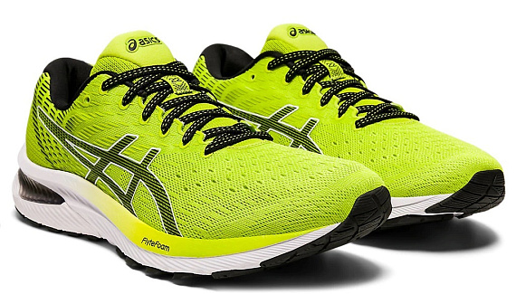 Кроссовки мужские ASICS Gel-Cumulus 22 Lime Zest/Black - Фото 7 большая