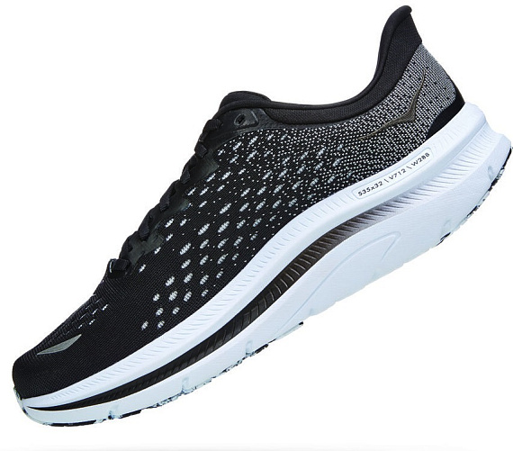 Кроссовки мужские Hoka Kawana Black/White - Фото 3 большая