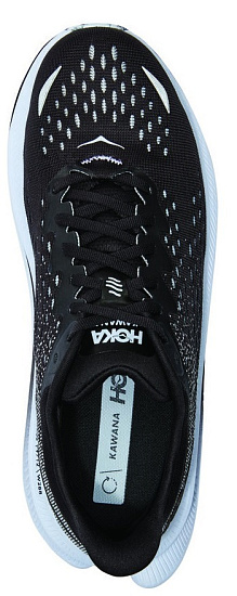 Кроссовки мужские Hoka Kawana Black/White - Фото 5 большая