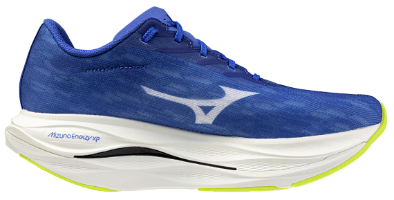 Кроссовки мужские Mizuno Wave Rebellion Flash 3 Dazzling Blue/Surf the Web/For - Фото 3 большая