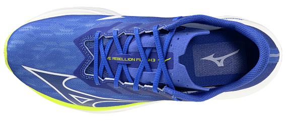 Кроссовки мужские Mizuno Wave Rebellion Flash 3 Dazzling Blue/Surf the Web/For - Фото 5 большая