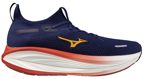 Кроссовки мужские Mizuno Neo Vista 3 Beacon Blue/Artisan's Gold/Tomato Puree - Фото 1 большая