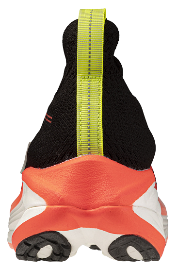 Кроссовки Mizuno Neo Vista 3 Black/Mirage Gray/Lava Orange - Фото 5 большая
