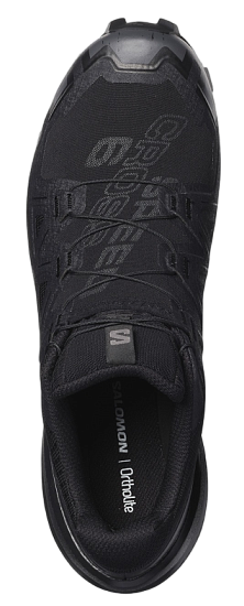 Кроссовки мужские Salomon Speedcross 6 Black/Black/Phantom - Фото 5 большая