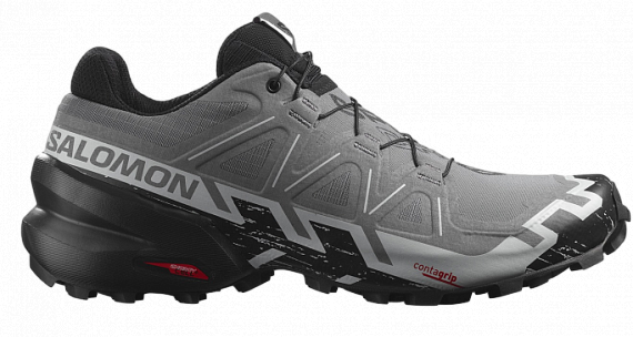 Кроссовки мужские Salomon Speedcross 6 Quiet Shade/Black/Pearl Blue - Фото 1 большая