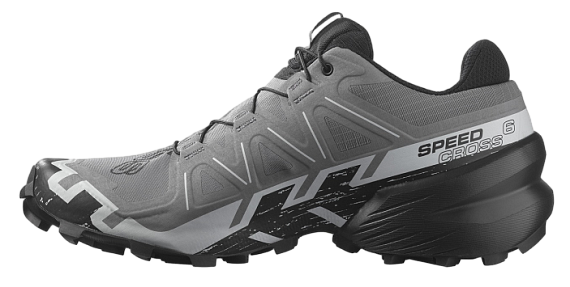 Кроссовки мужские Salomon Speedcross 6 Quiet Shade/Black/Pearl Blue - Фото 3 большая