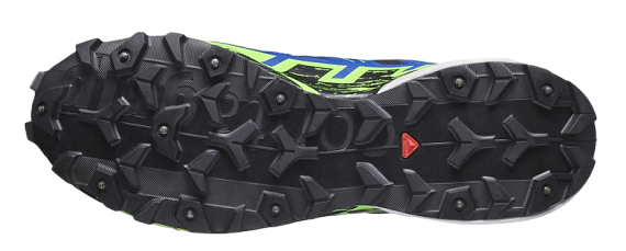 Кроссовки Salomon Spikecross 6 Gtx Black/Surf The Web/Green Gecko - Фото 5 большая