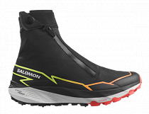Кроссовки Salomon Winter Cross Spike Black/Neon Flame/Safety Yellow