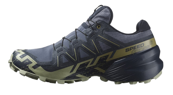 Кроссовки мужские Salomon Speedcross 6 Gtx Grisaille/Carbon/Tea - Фото 2 большая