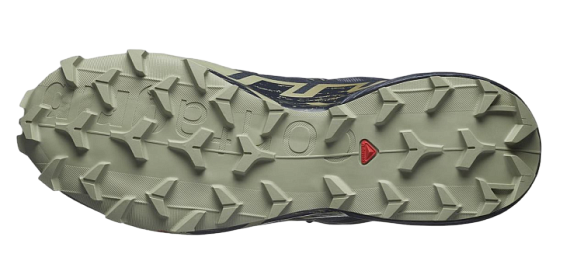 Кроссовки мужские Salomon Speedcross 6 Gtx Grisaille/Carbon/Tea - Фото 5 большая