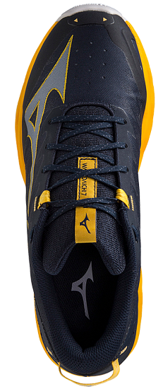 Кроссовки мужские Mizuno Wave Daichi 7 NightSky/Tradewinds/GoldFusion - Фото 2 большая