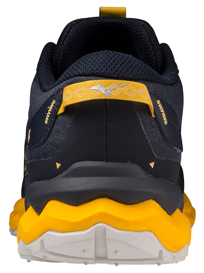 Кроссовки мужские Mizuno Wave Daichi 7 NightSky/Tradewinds/GoldFusion - Фото 4 большая