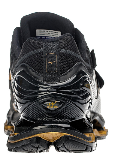 Кроссовки мужские Mizuno Wave Tenjin 4 Чер/Т.сер/Зол - Фото 4 большая