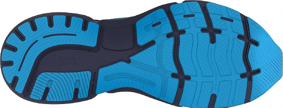 Кроссовки мужские Brooks Ghost 15 Gtx Blue/Peacoat/Orange - Фото 6 большая