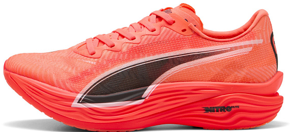 Кроссовки мужские Puma Deviate Nitro Elite 3 Glowing Red/Black - Фото 4 большая
