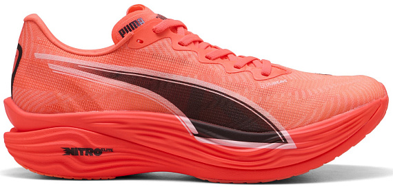 Кроссовки мужские Puma Deviate Nitro Elite 3 Glowing Red/Black - Фото 1 большая