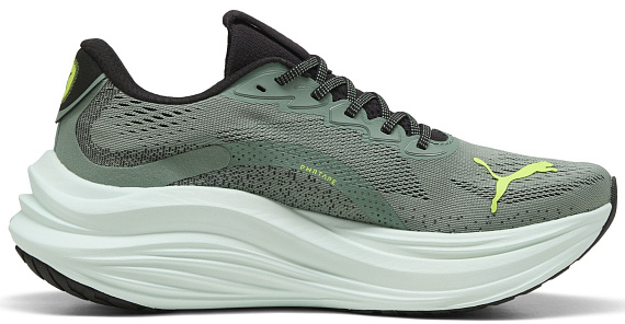 Кроссовки мужские Puma MagMax Nitro Green Moon/Yellow Alert - Фото 6 большая