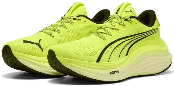 Кроссовки мужские Puma MagMax Nitro Yellow Alert/Black - Фото 2 большая