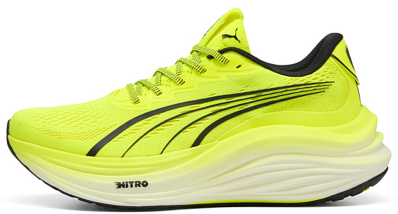 Кроссовки мужские Puma MagMax Nitro Yellow Alert/Black - Фото 4 большая