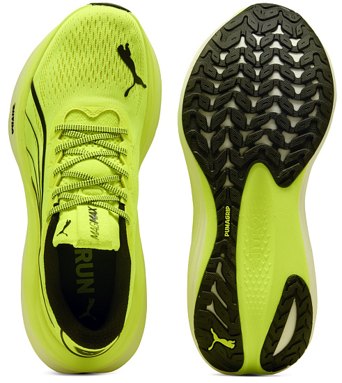 Кроссовки мужские Puma MagMax Nitro Yellow Alert/Black - Фото 5 большая